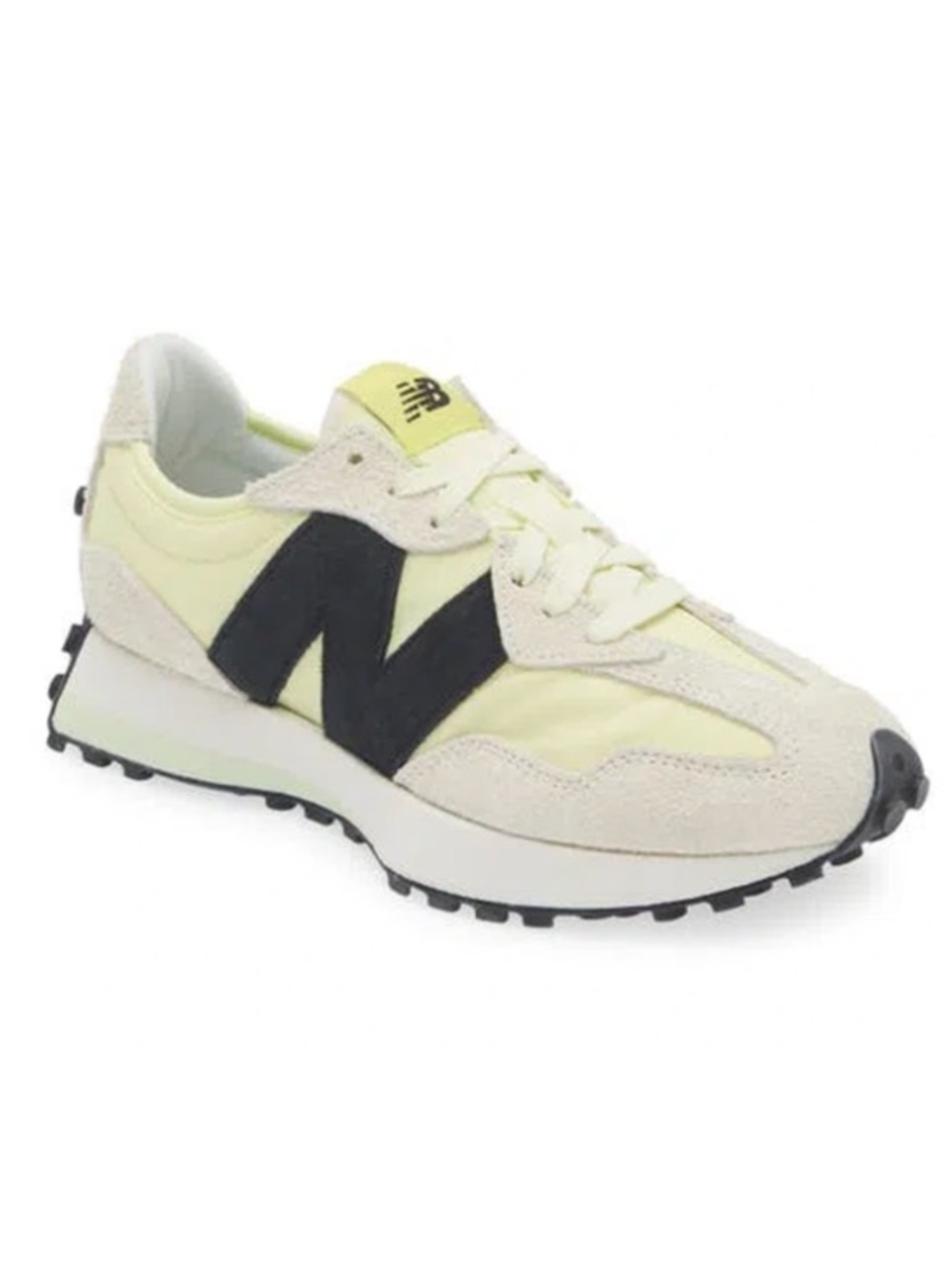New Balance 327 Sneaker in Limelight / Lemonade Size 6.5
